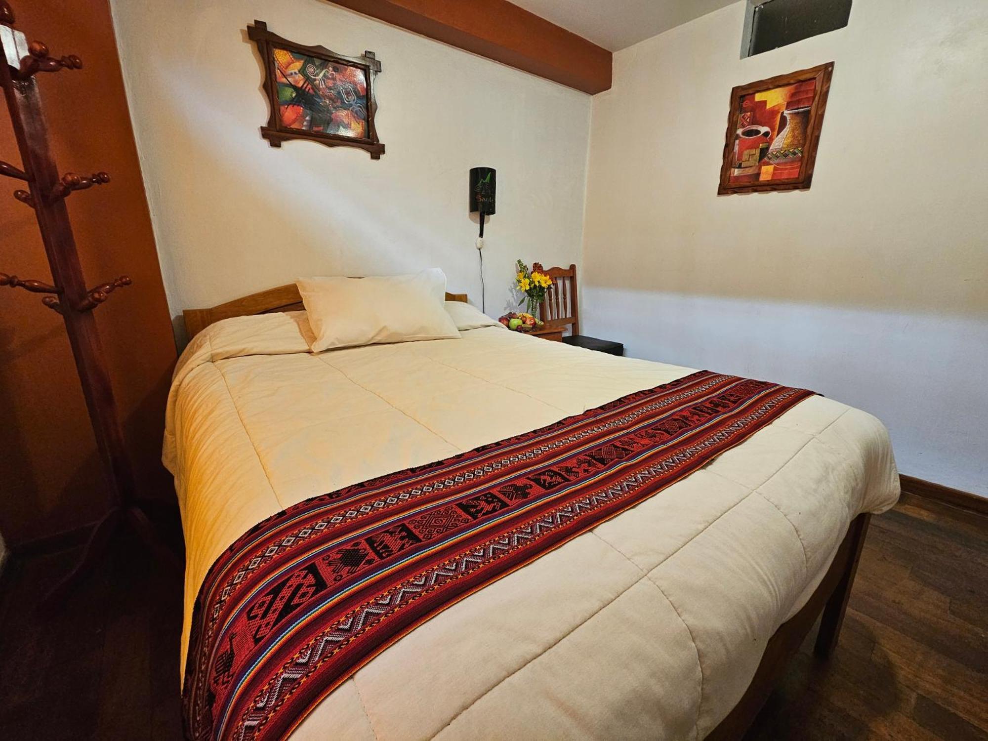 Hostal Con Vista A La Ciudad Santa Ana Cuzco Kültér fotó