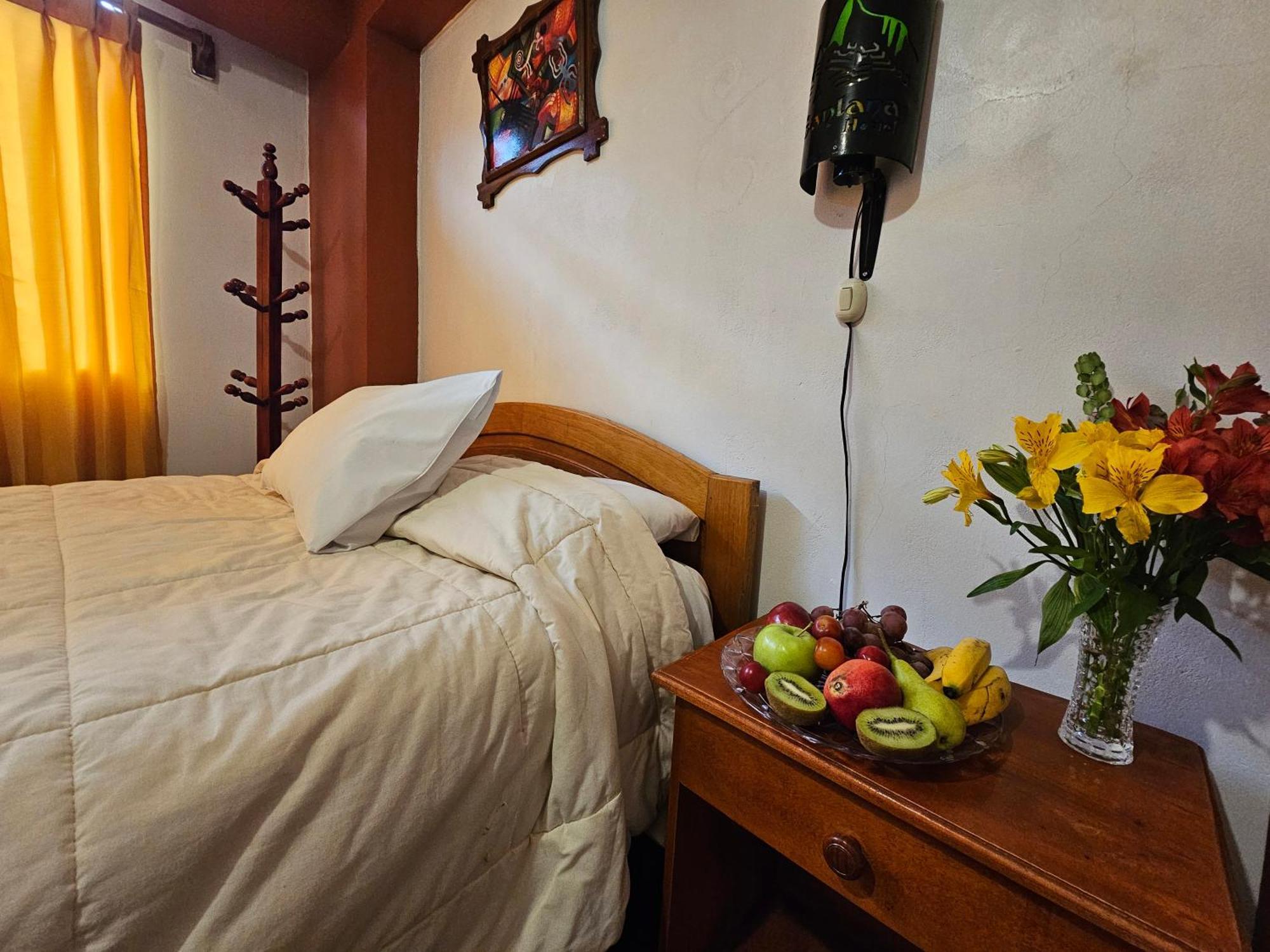 Hostal Con Vista A La Ciudad Santa Ana Cuzco Kültér fotó
