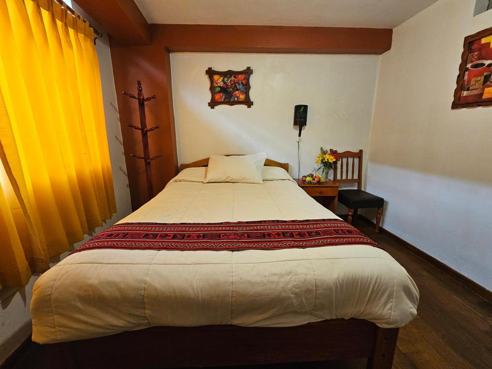 Hostal Con Vista A La Ciudad Santa Ana Cuzco Kültér fotó