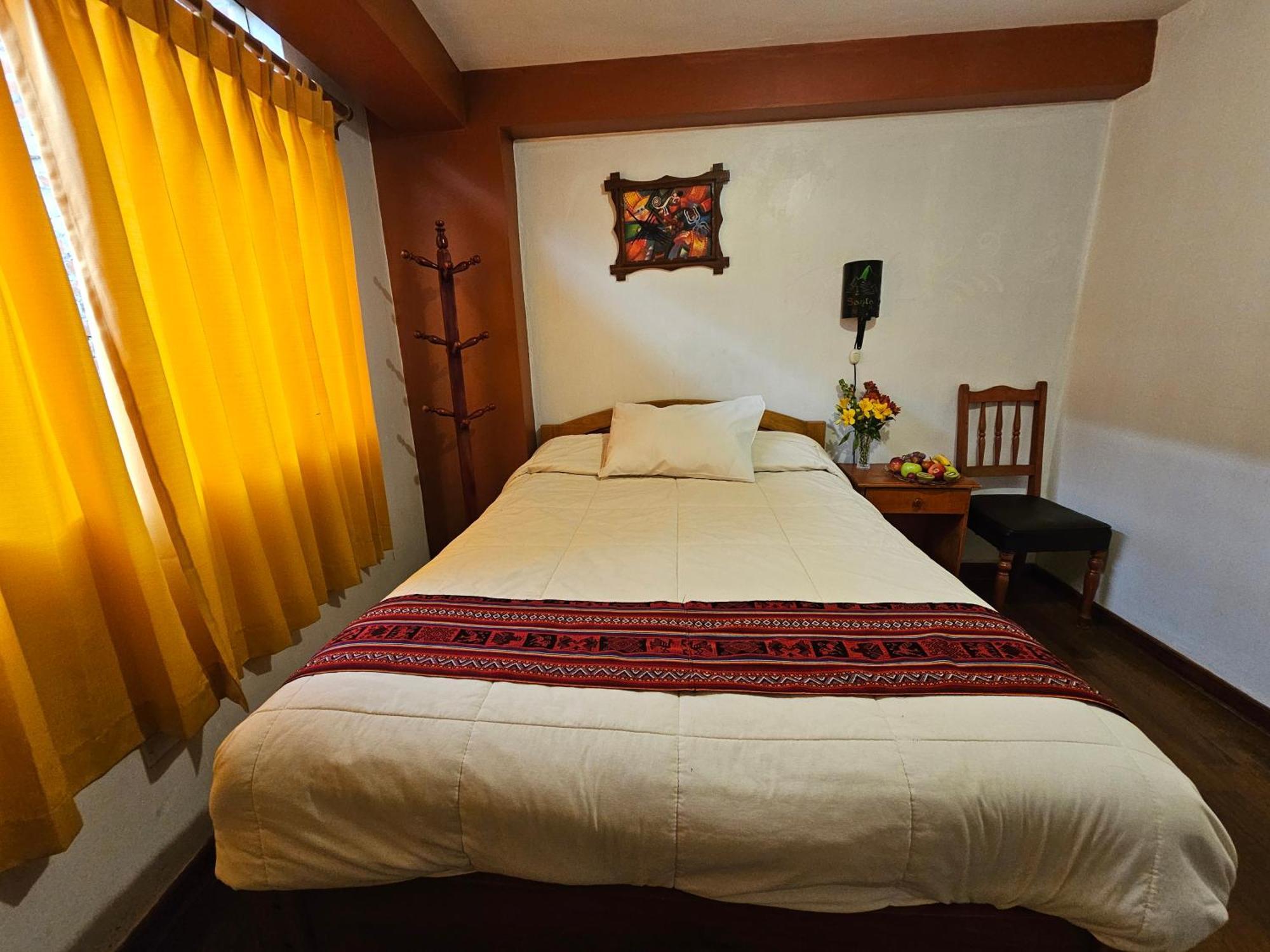 Hostal Con Vista A La Ciudad Santa Ana Cuzco Kültér fotó