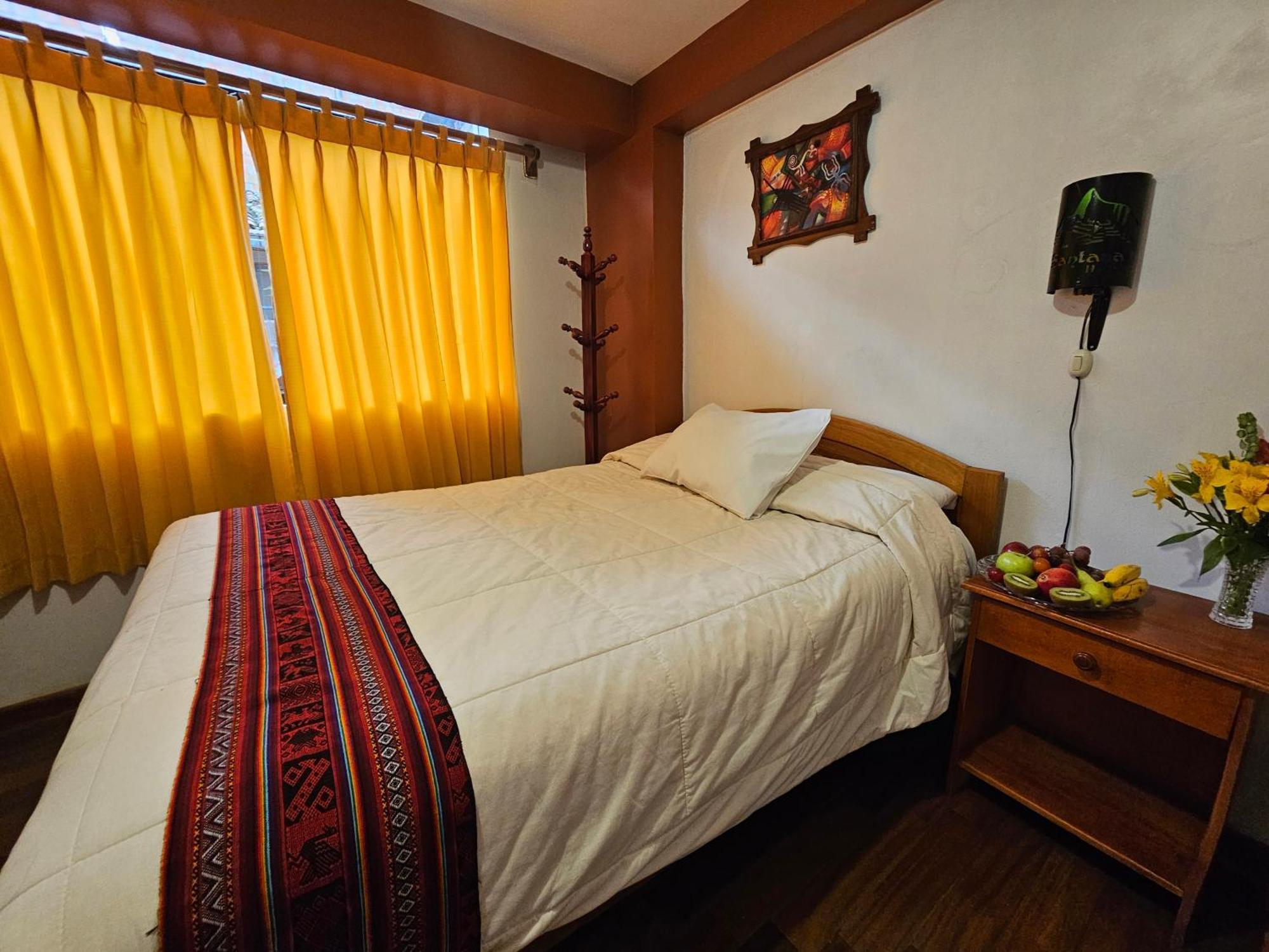 Hostal Con Vista A La Ciudad Santa Ana Cuzco Kültér fotó