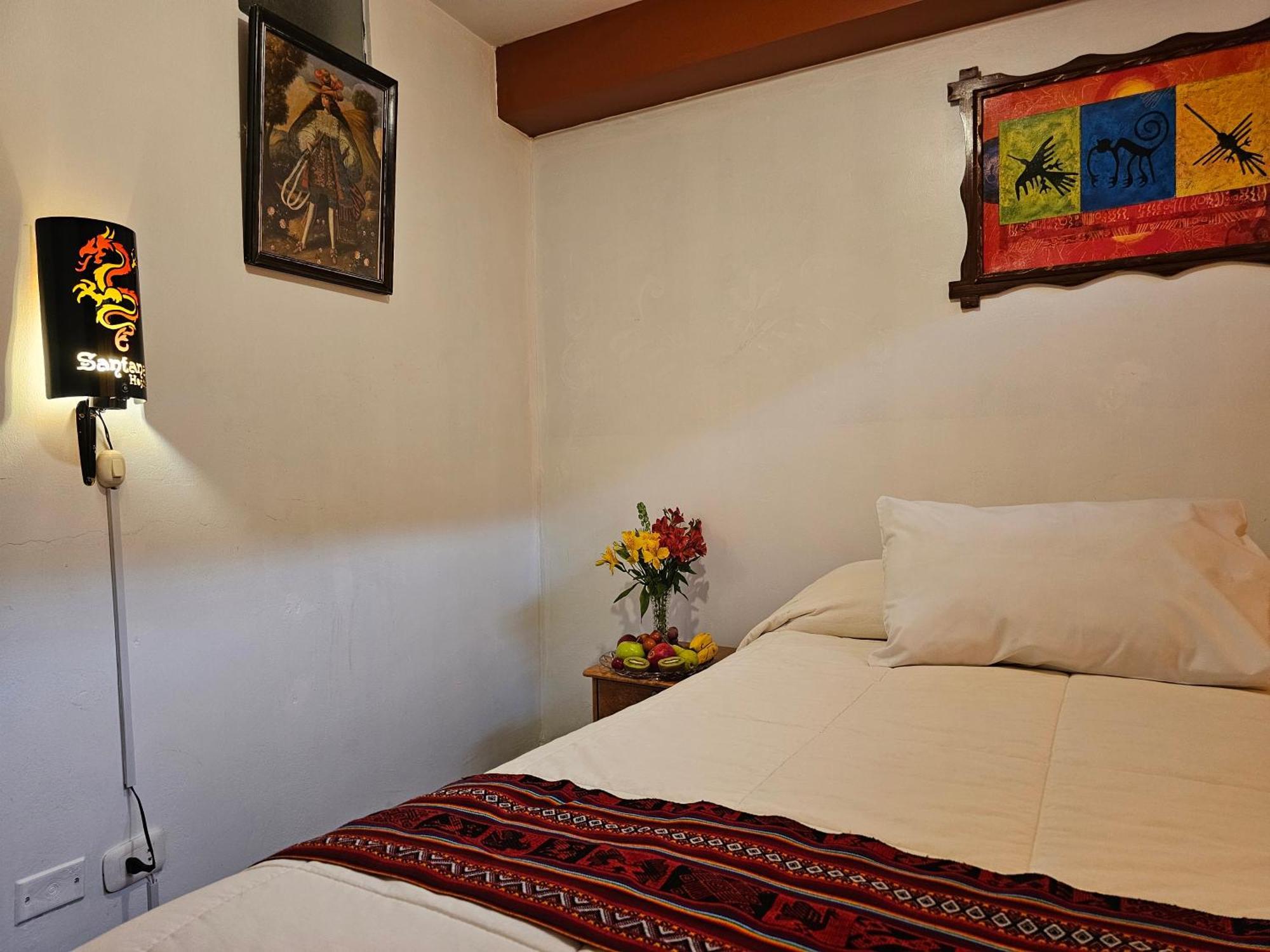 Hostal Con Vista A La Ciudad Santa Ana Cuzco Kültér fotó
