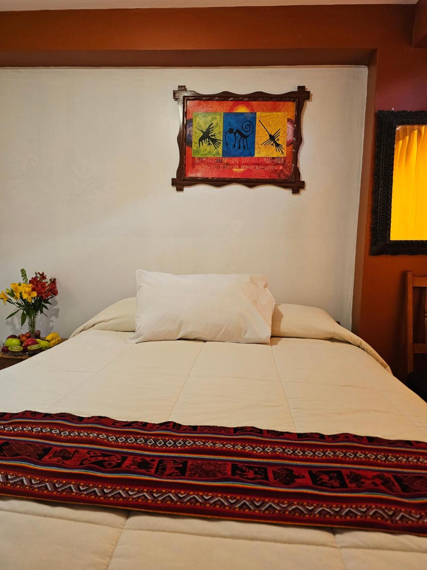 Hostal Con Vista A La Ciudad Santa Ana Cuzco Kültér fotó