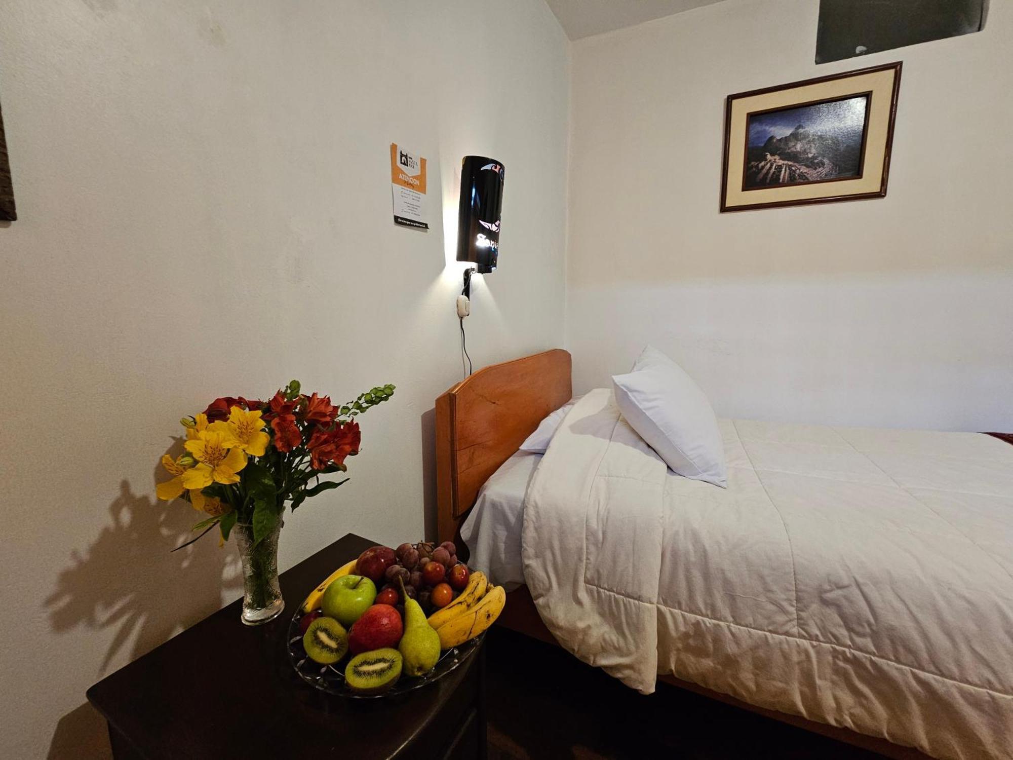 Hostal Con Vista A La Ciudad Santa Ana Cuzco Kültér fotó