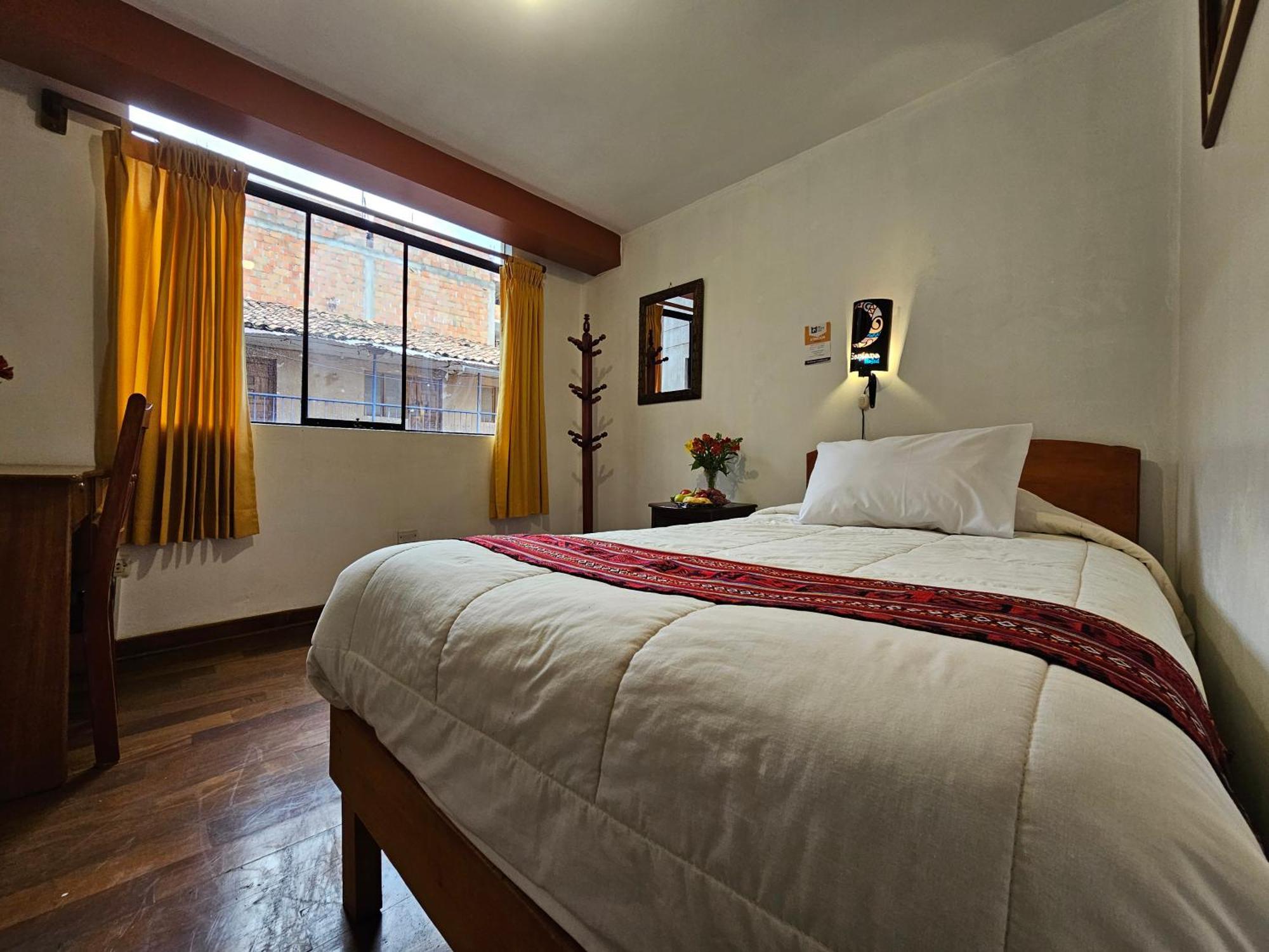 Hostal Con Vista A La Ciudad Santa Ana Cuzco Kültér fotó