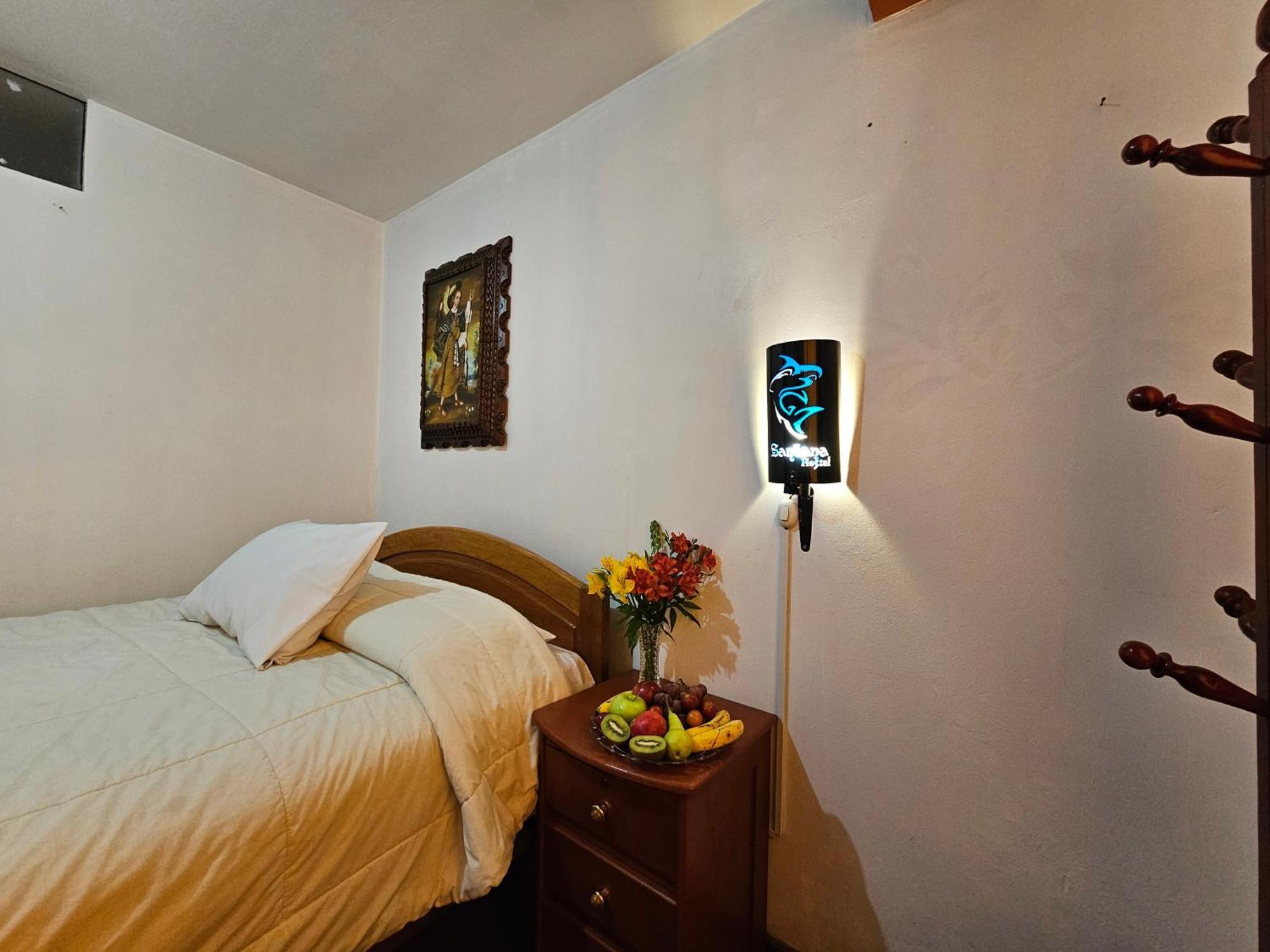 Hostal Con Vista A La Ciudad Santa Ana Cuzco Kültér fotó