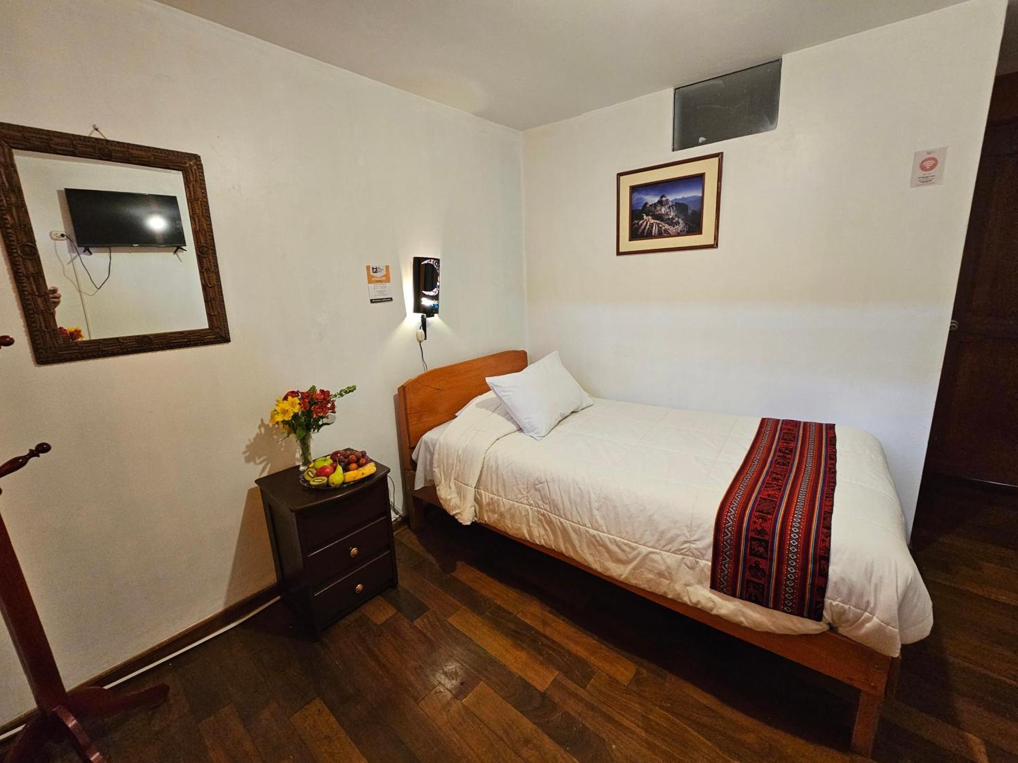 Hostal Con Vista A La Ciudad Santa Ana Cuzco Kültér fotó