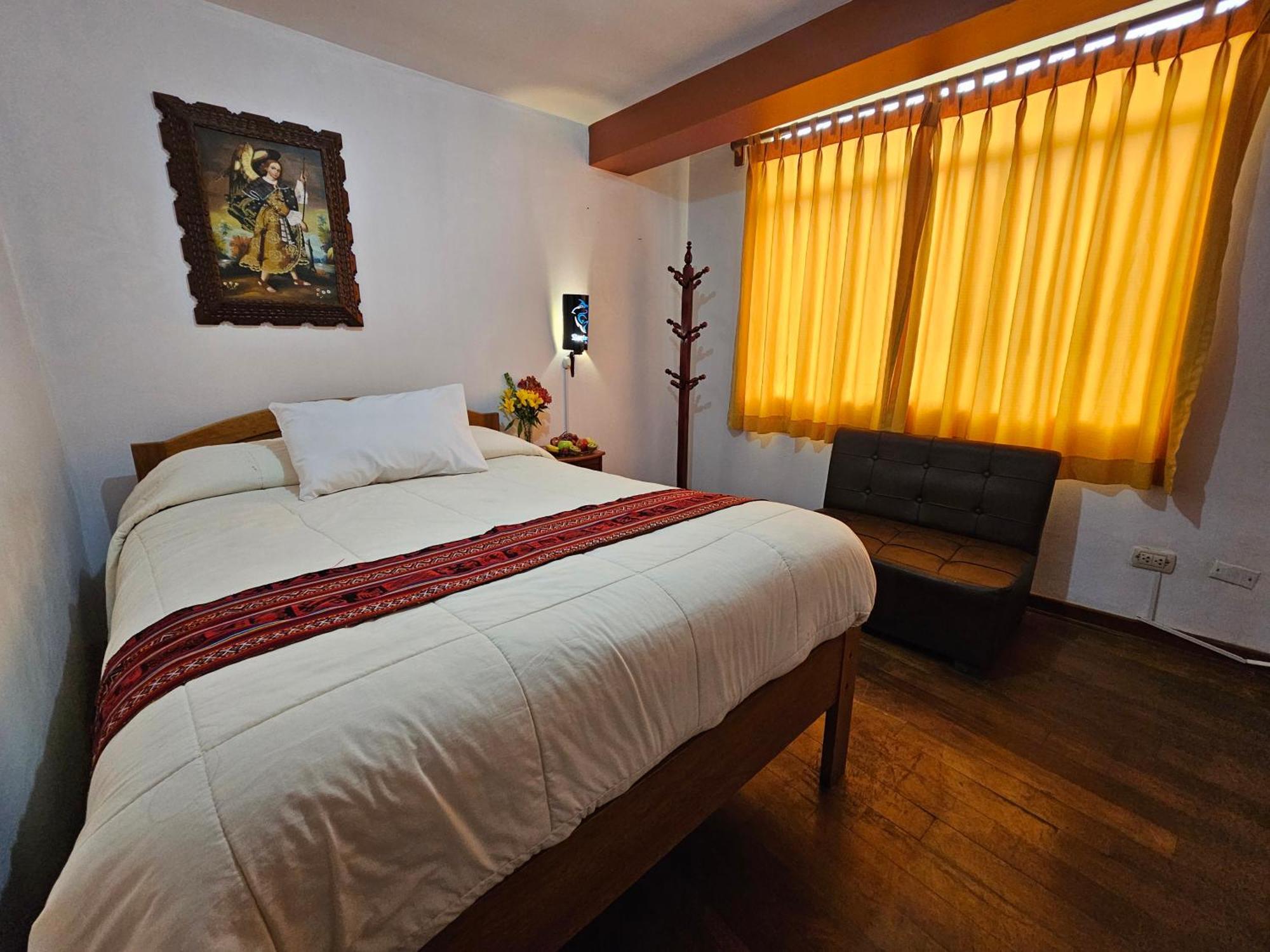 Hostal Con Vista A La Ciudad Santa Ana Cuzco Kültér fotó