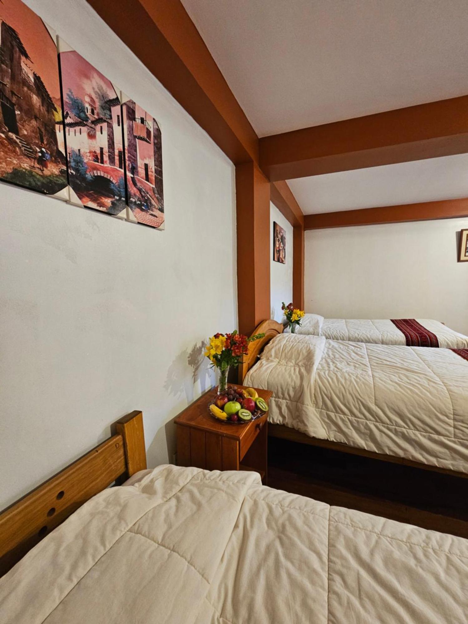 Hostal Con Vista A La Ciudad Santa Ana Cuzco Kültér fotó