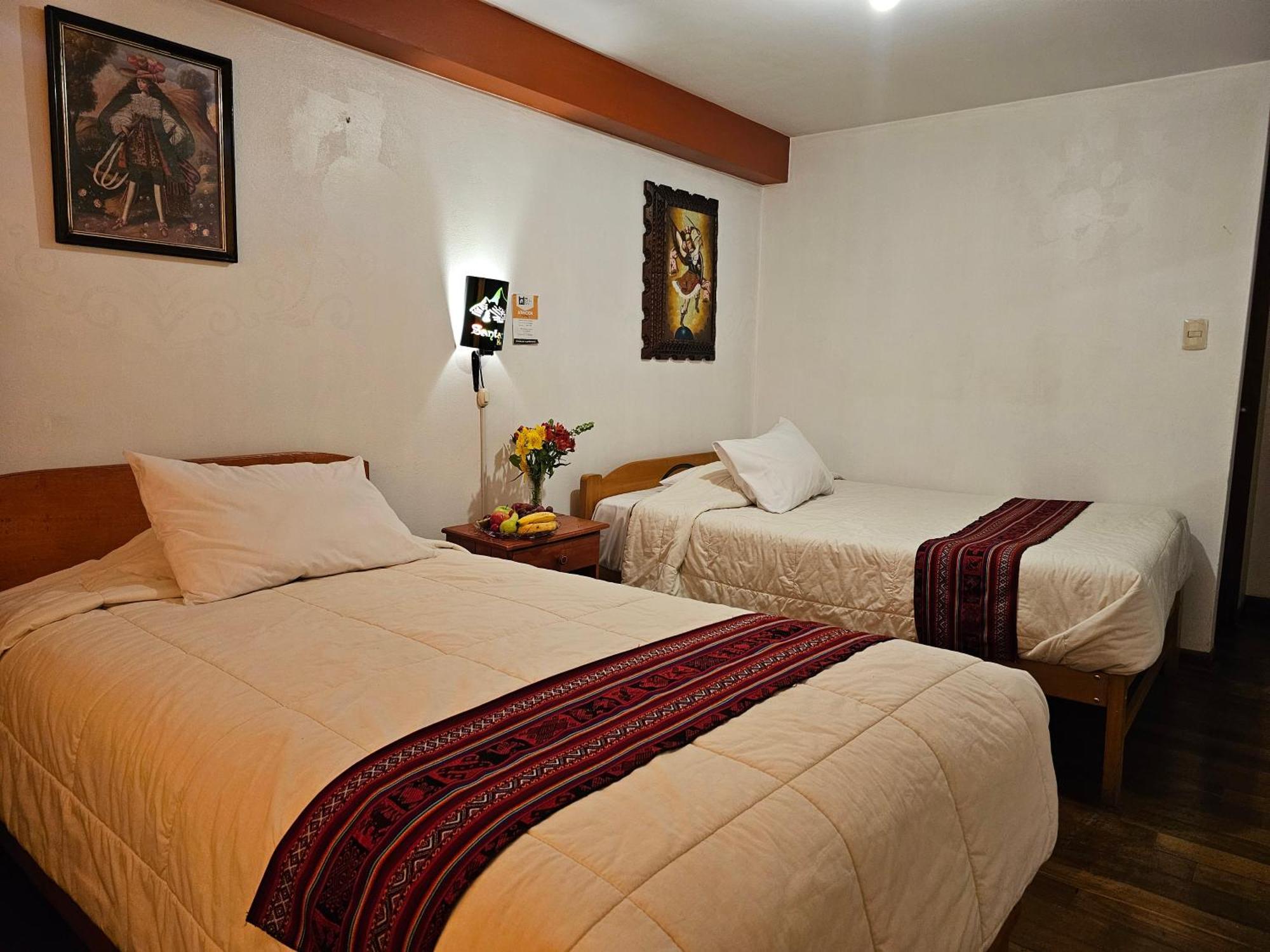 Hostal Con Vista A La Ciudad Santa Ana Cuzco Kültér fotó