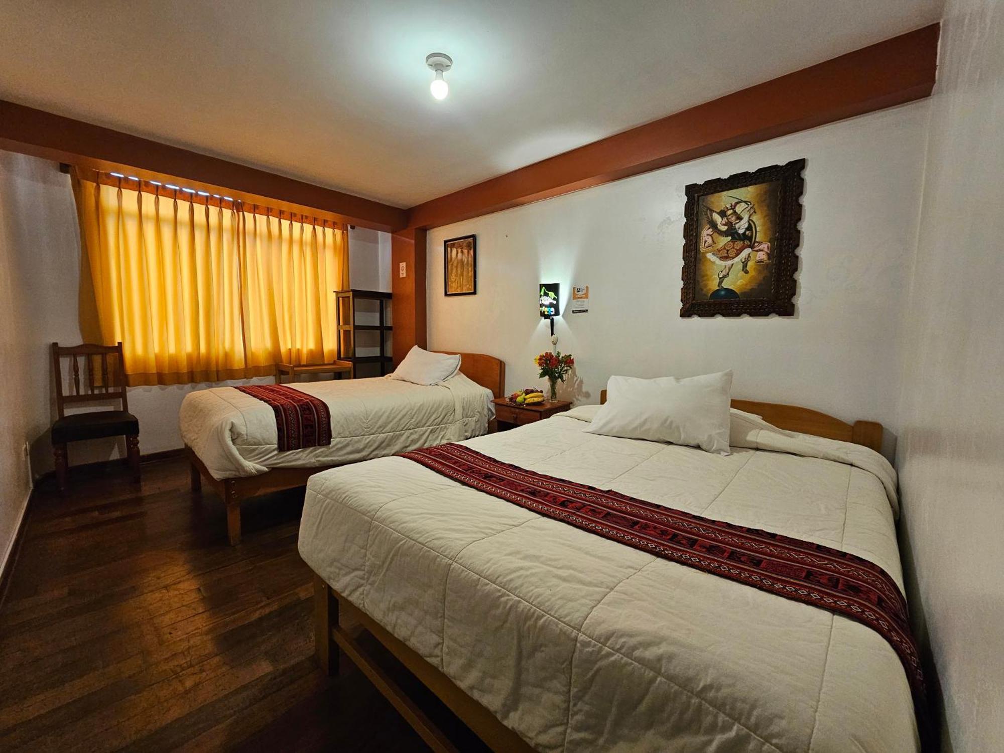 Hostal Con Vista A La Ciudad Santa Ana Cuzco Kültér fotó