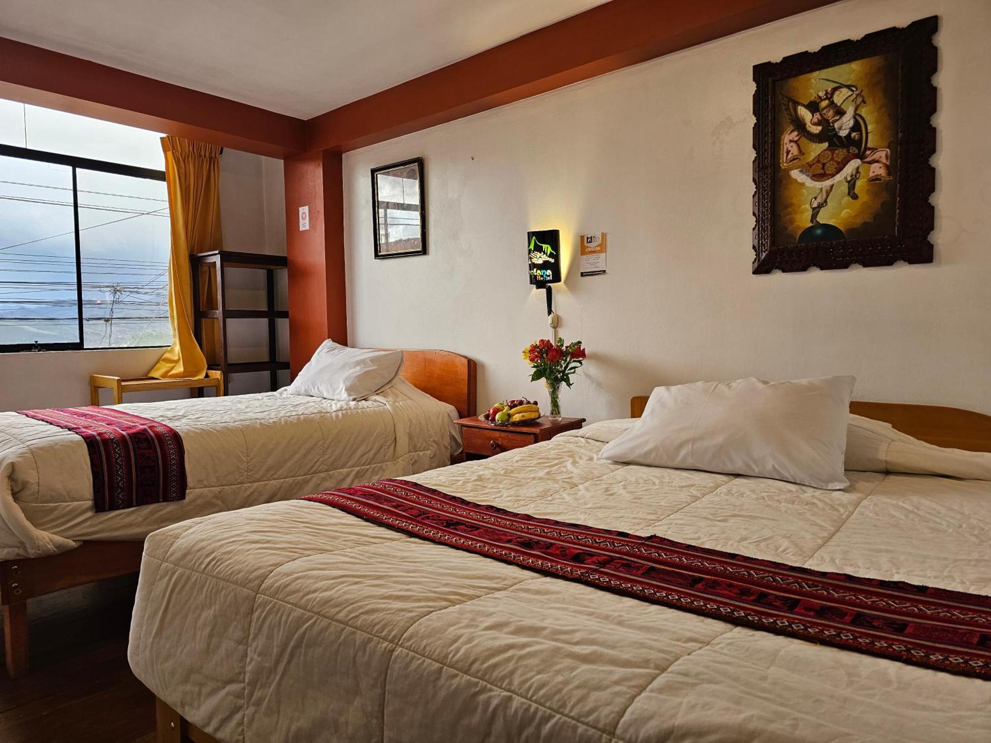 Hostal Con Vista A La Ciudad Santa Ana Cuzco Kültér fotó