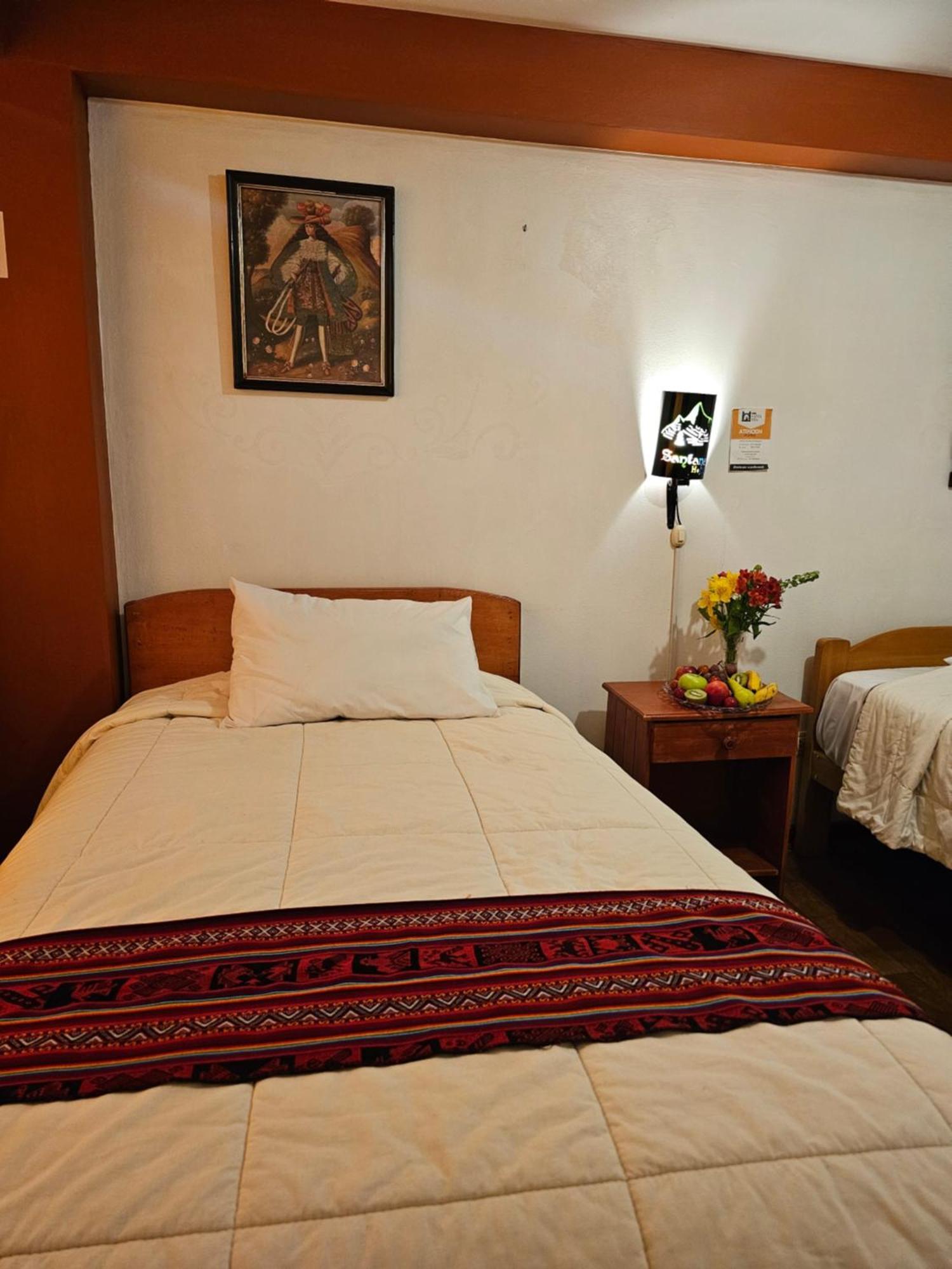 Hostal Con Vista A La Ciudad Santa Ana Cuzco Kültér fotó
